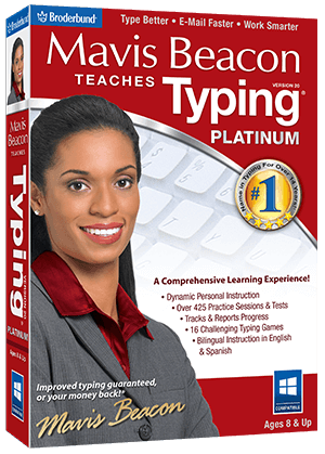 Best typing software options: Mavis Beacon Teaches Typing